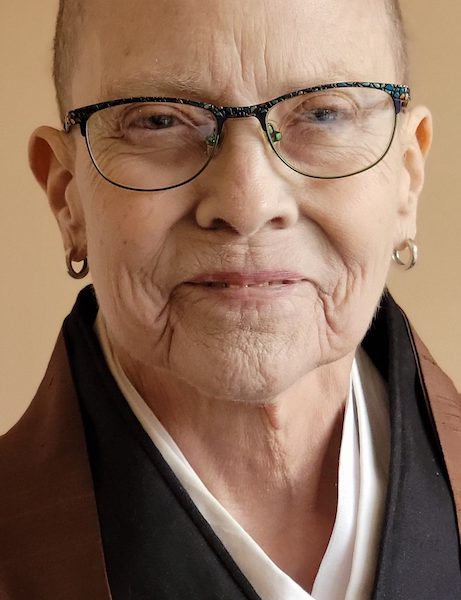 Genko Kathy Blackman in Zen robes